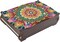 Diamond Painting Organizer Case Mandala Diamond Art Organizer Box Mandala Gem Art Gem Painting Storage Box Embroidery Mosaic Kits for Adults Storage Case 24.8×10×15.9×6.8cm/9.76×6.25×2.67in